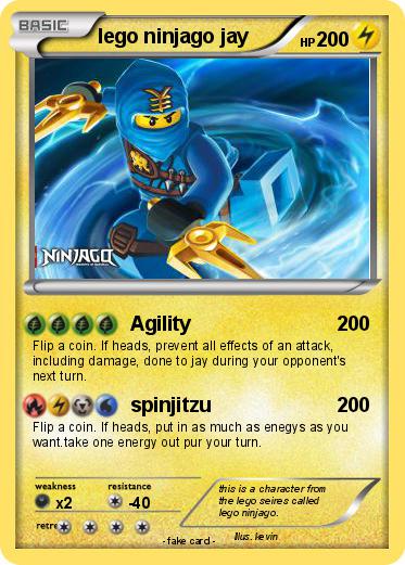 Pokemon lego ninjago jay