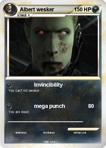Pokemon Albert wesker