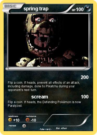 Pokemon spring trap