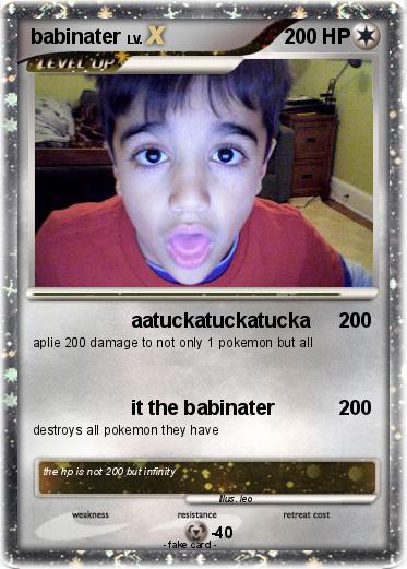 Pokemon babinater