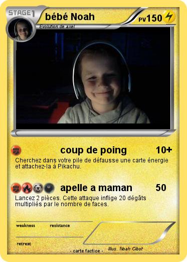 Pokemon bébé Noah