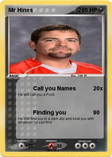 Pokemon Mr Hines