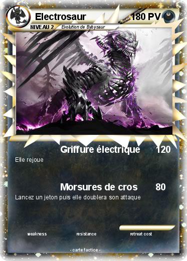 Pokemon Electrosaur