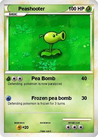 Pokemon Peashooter