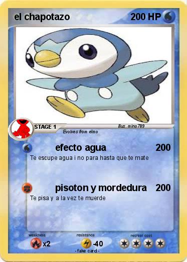 Pokemon el chapotazo