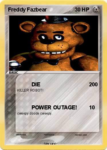 Pokemon Freddy Fazbear