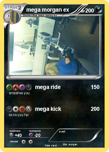 Pokemon mega morgan ex