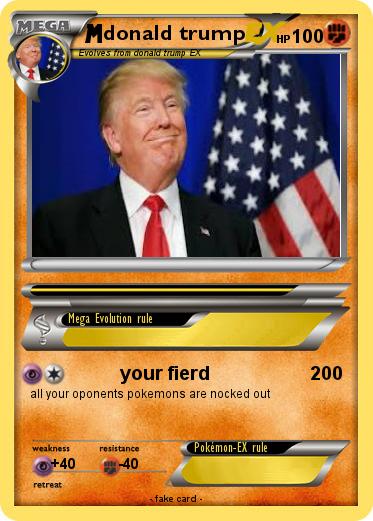 Pokemon donald trump