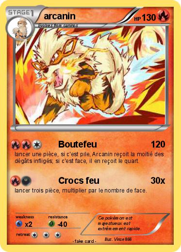 Pokemon arcanin