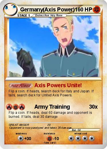 Pokemon Germany(Axis Power)