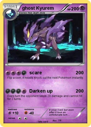 Pokemon ghost Kyurem
