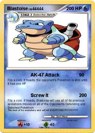 Pokemon Blastoise
