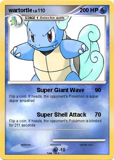 Pokemon wartortle
