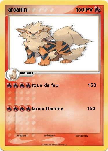 Pokemon arcanin                          