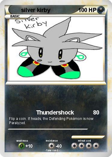 Pokemon silver kirby