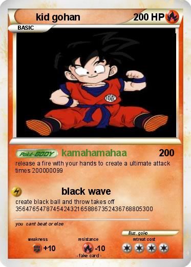 Pokemon kid gohan