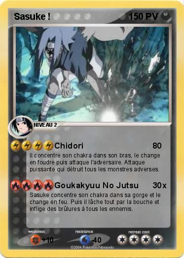 Pokemon Sasuke !