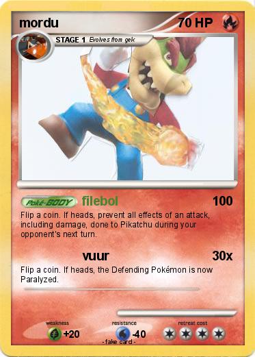 Pokemon mordu