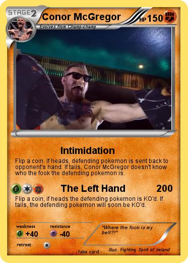 Pokemon Conor McGregor