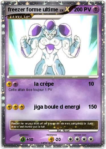 Pokemon freezer forme ultime