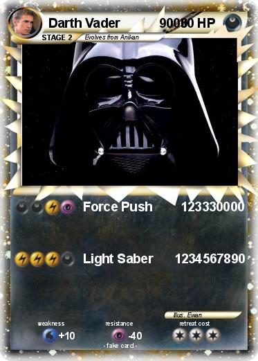 Pokemon Darth Vader           9000