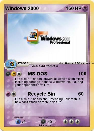 Pokemon Windows 2000