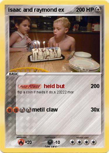 Pokemon isaac and raymond ex