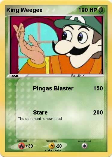 Pokemon King Weegee