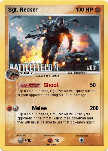 Pokemon Sgt. Recker