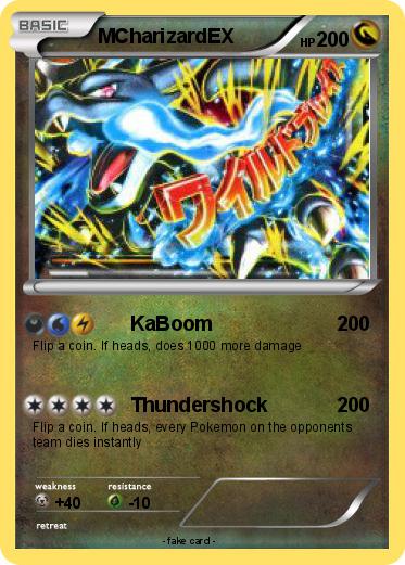 Pokemon MCharizardEX