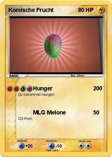 Pokemon Komische Frucht