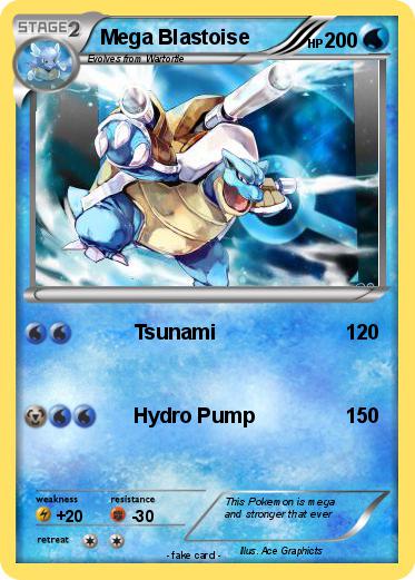 Pokemon Mega Blastoise