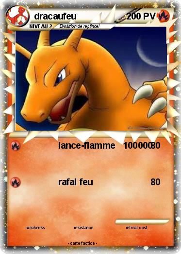 Pokemon dracaufeu