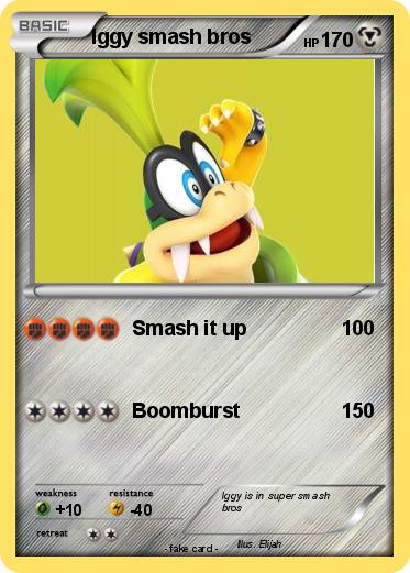 Pokemon Iggy smash bros