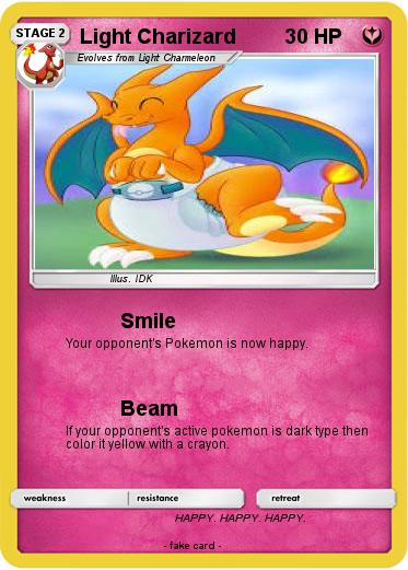 Pokemon Light Charizard