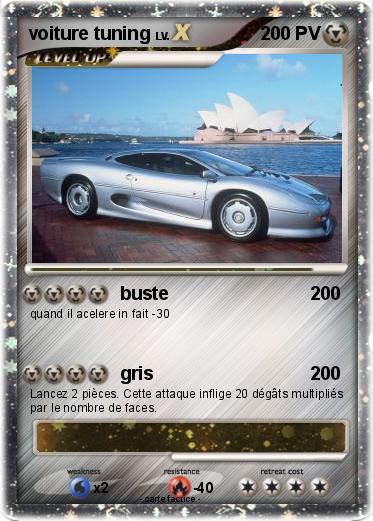 Pokemon voiture tuning