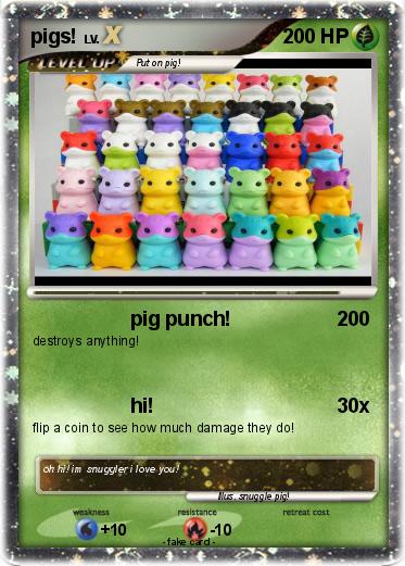 Pokemon pigs!