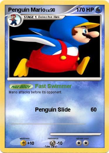 Pokemon Penguin Mario