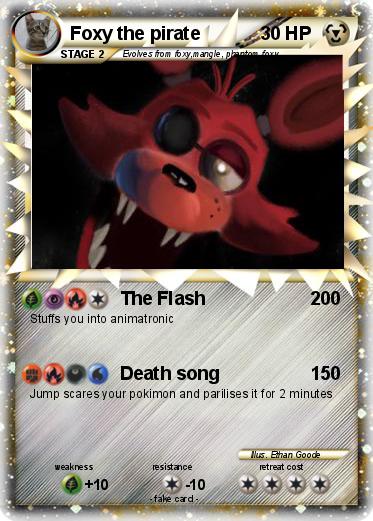 Pokemon Foxy the pirate