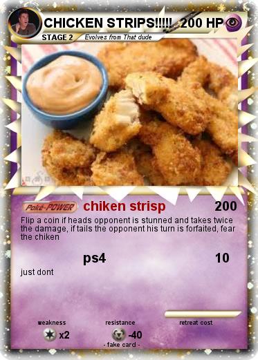 Pokemon CHICKEN STRIPS!!!!!