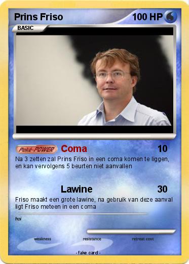 Pokemon Prins Friso