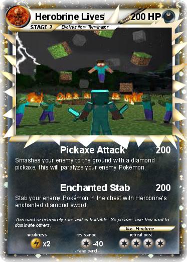 Pokemon Herobrine Lives