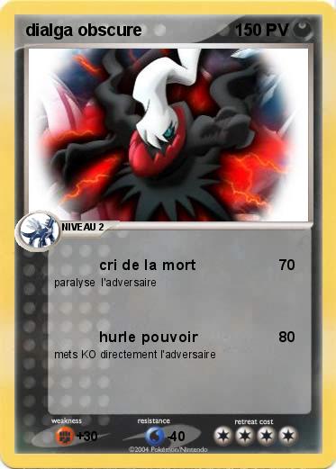 Pokemon dialga obscure