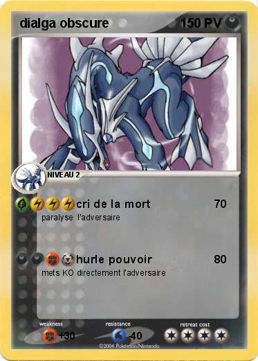 Pokemon dialga obscure