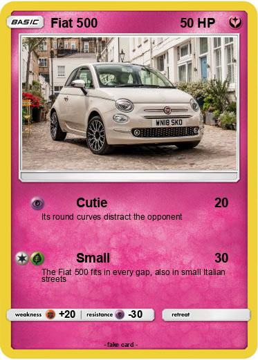 Pokemon Fiat 500