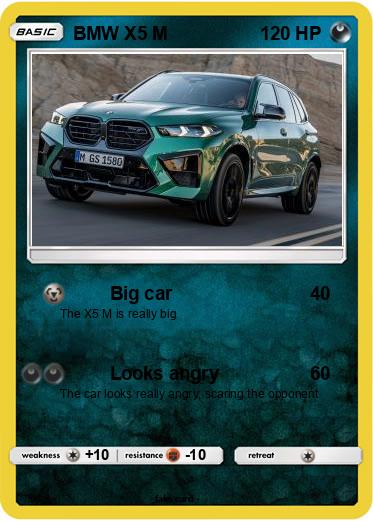 Pokemon BMW X5 M