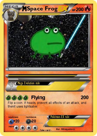 Pokemon Space Frog