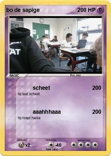 Pokemon bo de sapige