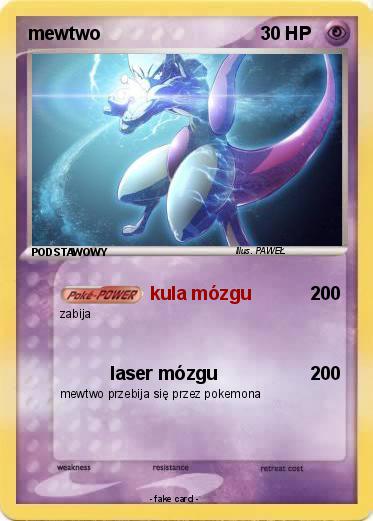 Pokemon mewtwo