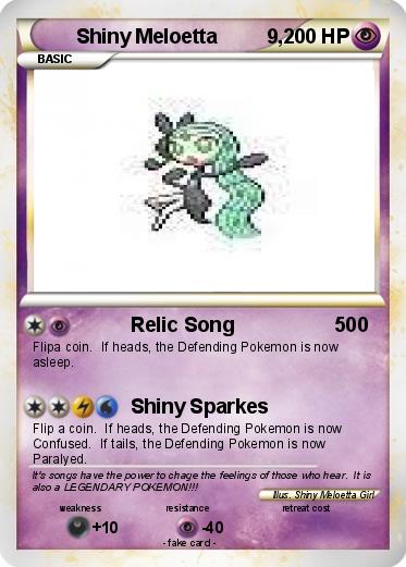 Pokemon Shiny Meloetta         9,